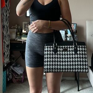 ST. JOHN Houndstooth Tote